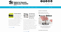 Desktop Screenshot of habitatmoncton.com